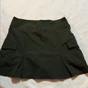 Athleta Dark Green Skirt with Pockets